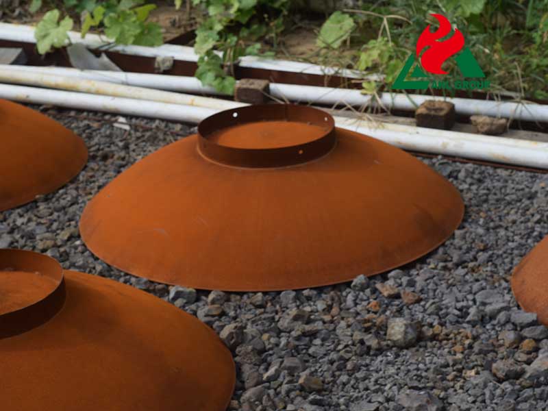 <h3>Corten Steel Forno BBQ | Garden Barbecue | Taylor Made Planters</h3>
