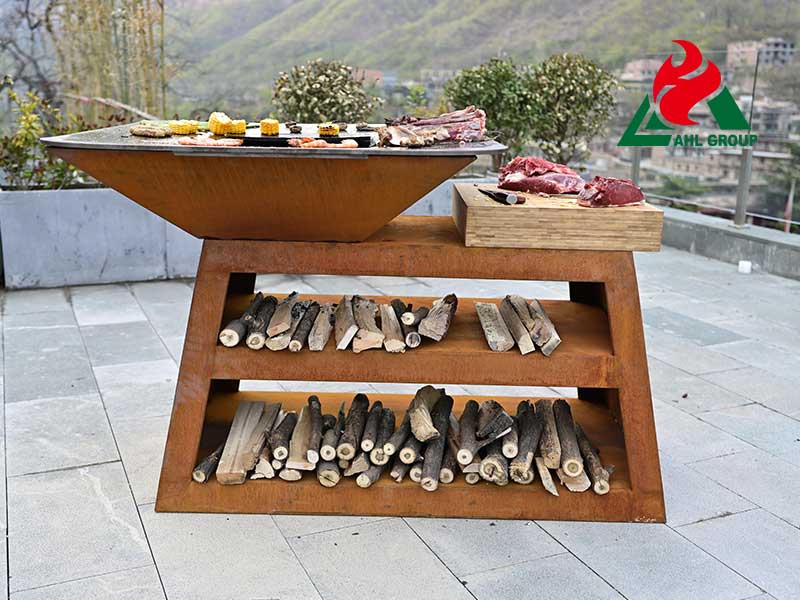 <h3>Quality Corten Steel BBQ Grill & Corten Steel Planter factory </h3>
