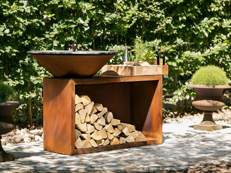 Why are Grills made of Corten Steel ?